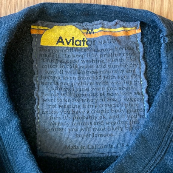 ❤️ Aviator Nation Rainbow Lightening Bolt Crop Sweater Size Medium - Picture 3 of 8